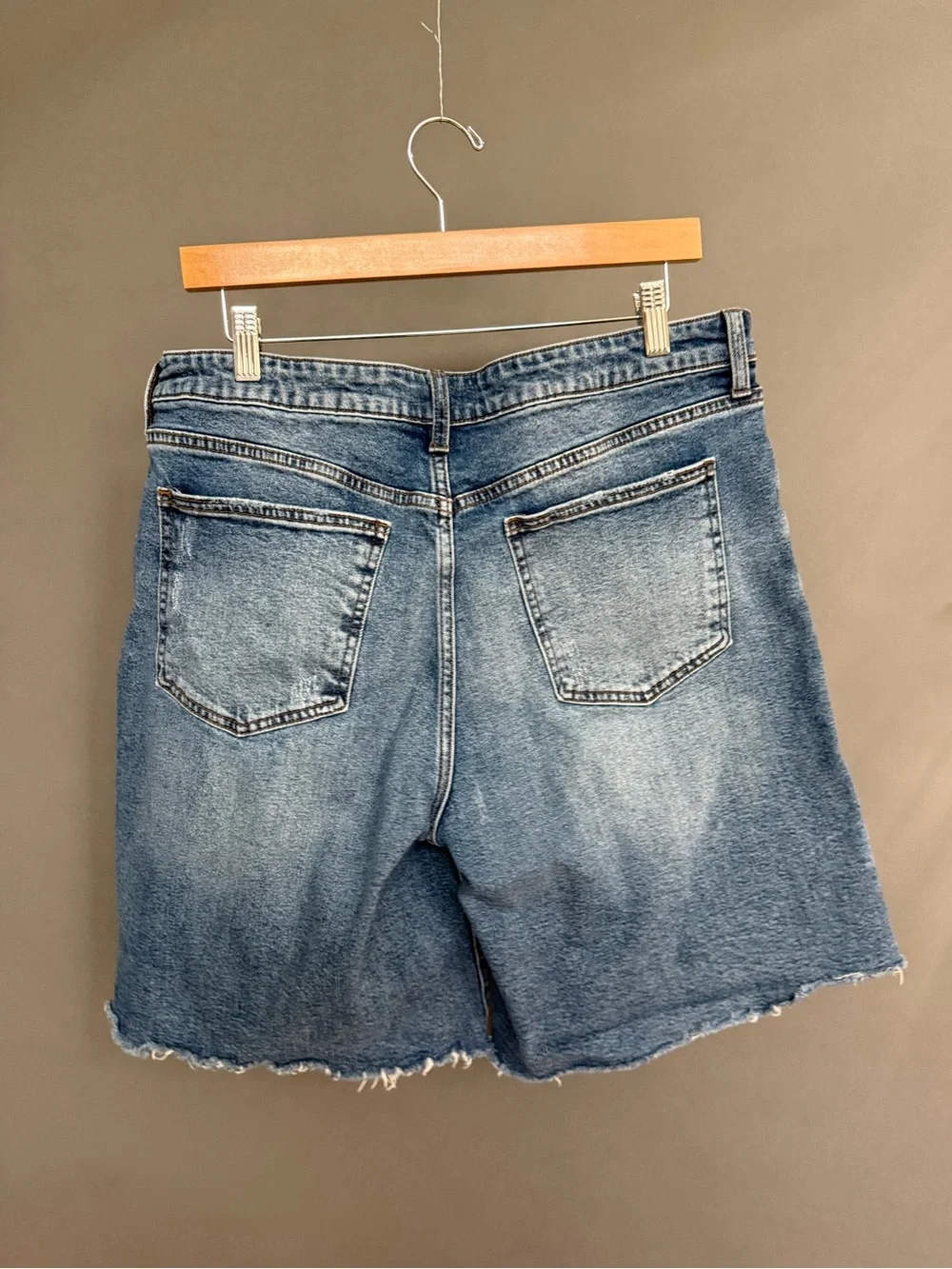 KUT From The Kloth Denim Bermuda Shorts Size 14